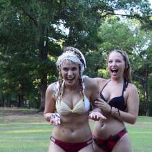 FunFilled Photography: Caley's Second Time Being Pied and Slimed by Kelly!