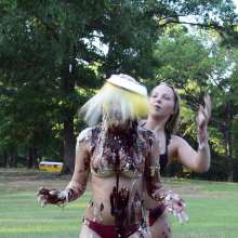 FunFilled Photography: Caley's Second Time Being Pied and Slimed by Kelly!