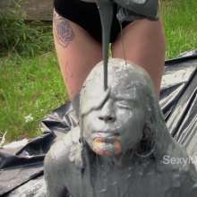 Alana SexyMessyBabes: Double Mud Sluts 1