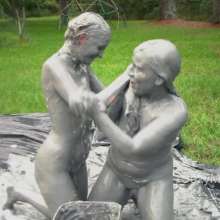 Alana SexyMessyBabes: Double Mud Sluts 2