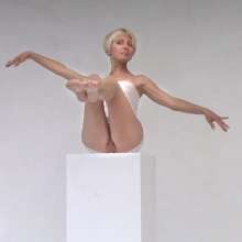 FOXY: Anna white clay covered