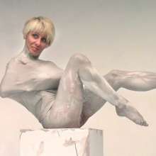 FOXY: Anna white clay covered