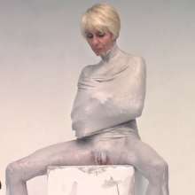 FOXY: Anna white clay covered