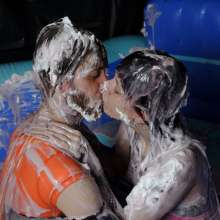 messyhot: Honey Heptane Turns Benji into a Slime Vampire