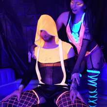 messyhot: Honey Heptane Turns Benji into a Slime Vampire