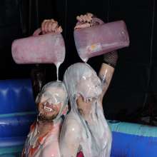 messyhot: Honey Heptane Turns Benji into a Slime Vampire