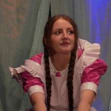LiquidX: Janey Pied and Slimed in Maids Dress