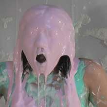 Alumi: 'Pie-curious' Japanese girl wants to get messy all over, and we help her!