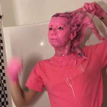 Kaydens: Kaydens Hot Pink Frosting and Marshmallow Shampoo