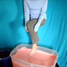 RevSlymsford: Kaydens' Strawberry Batter / Melted Chocolate Bath Fun