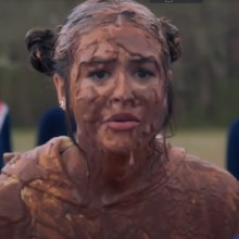 muddy_clothes: WAM Alert [old] Kaylee Bryant/Legacies S03E01 Mud Tug