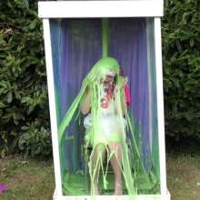 LiquidX: Janey Gunged in 'Humiliating'  Costume