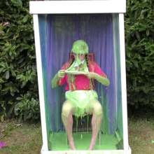 LiquidX: Janey Gunged in 'Humiliating'  Costume