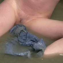 Genoll: Lola's Blue Jeans at Lake Nude Version