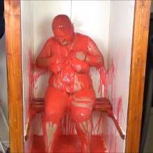 Djmeak: Lost Scene--themuckypup Tickling Gunge Tank Experience