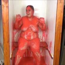 Djmeak: Lost Scene--themuckypup Tickling Gunge Tank Experience