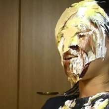 Alumi: 20-yr-old Japanese girl embraces messy face + foot fetish in unscripted vid
