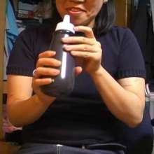 Alumi: 20-yr-old Japanese girl embraces messy face + foot fetish in unscripted vid