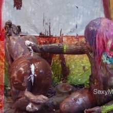 Alana SexyMessyBabes: Messy Clowns 2