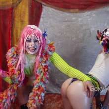 Alana SexyMessyBabes: Messy Clowns 1
