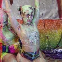 Alana SexyMessyBabes: Messy Clowns 2