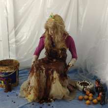 Wetlook Doll: Messy Quinceanera Dress