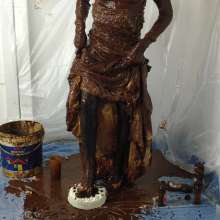 Wetlook Doll: Messy Quinceanera Dress
