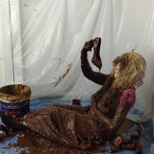 Wetlook Doll: Messy Quinceanera Dress