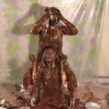 Kaydens: Morrgan and Kaydens Strawberry Chocolate Food Fight