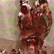 Kaydens: Morrgan and Kaydens Strawberry Chocolate Food Fight