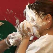 Alumi: Sakura, Chika, S. Yuko, Mucho, Tomi in "Pie Party #1--Only Girls Version"