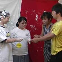 Alumi: Sakura, Chika, S. Yuko, Mucho, Tomi in "Pie Party #1--Only Girls Version"