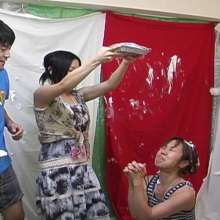Alumi: Sakura, Chika, S. Yuko, Mucho, Tomi in "Pie Party #1--Only Girls Version"