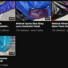 WetlookLoverVentolin: Wetlook sports-wear in detail