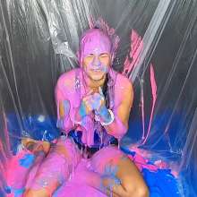 TheGungeZone: Raven Handcuffed and Gunged