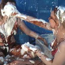 Alumi: Hot blonde Australians Jessy and Jordy in "Rock, Paper, Scissors, Pie!"