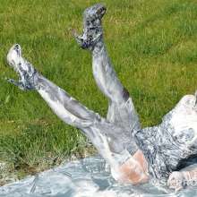 WSMProductions: Dee in sliding yogurt play