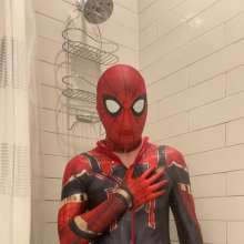 RubberPie: Spiderman Shower