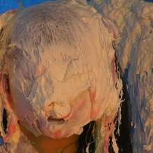 Alumi: Japanese teen slimed, stripped to underwear, then pied and slimed more!
