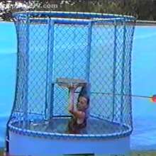 doctor_splash: Dunk Tank Throwback Featuring Liz
