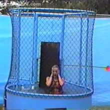 doctor_splash: Dunk Tank Throwback Featuring Liz
