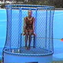 doctor_splash: Dunk Tank Throwback Featuring Liz