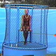 doctor_splash: Dunk Tank Throwback Featuring Liz