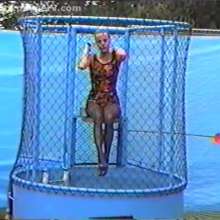 doctor_splash: Dunk Tank Throwback Featuring Liz