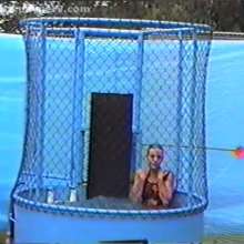 doctor_splash: Dunk Tank Throwback Featuring Liz