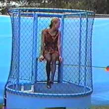 doctor_splash: Dunk Tank Throwback Featuring Liz