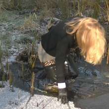 WetandMuddy: Video 67--Ice Cold Bath