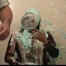 Alumi: Japanese model Mami liked being pied and slimed, and showing her feet