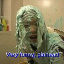 Alumi: Japanese model Mami liked being pied and slimed, and showing her feet