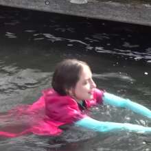 Wamtastic Jessica: Zara Swims 'for the First Time in Forever'.